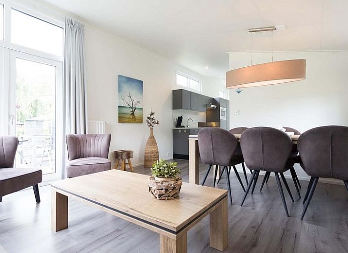 Plattegrond van Rialto 6 personen vakantieaccommodatie in Lichtenvoorde, Achterhoek, met ruime indeling en moderne voorzieningen.