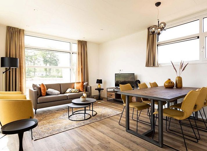 Floor plan of Module Special 6 persons vacation home in Lichtenvoorde, Achterhoek, Gelderland.