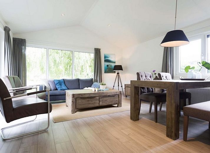 Grundriss des Ferienhauses Parel fuer 4 Personen in Lichtenvoorde, Achterhoek, Gelderland mit grosszuegiger Aufteilung.