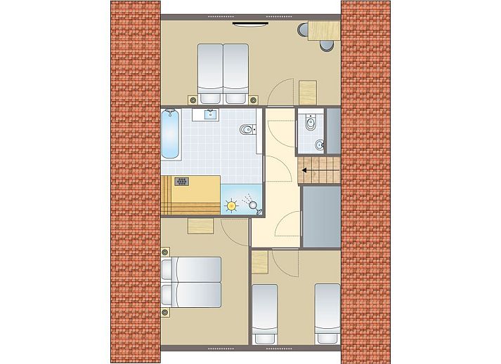 Stroombroek 8-persoons woning in Braamt, Achterhoek, Gelderland. Charmante bungalow omringd door groene natuur.