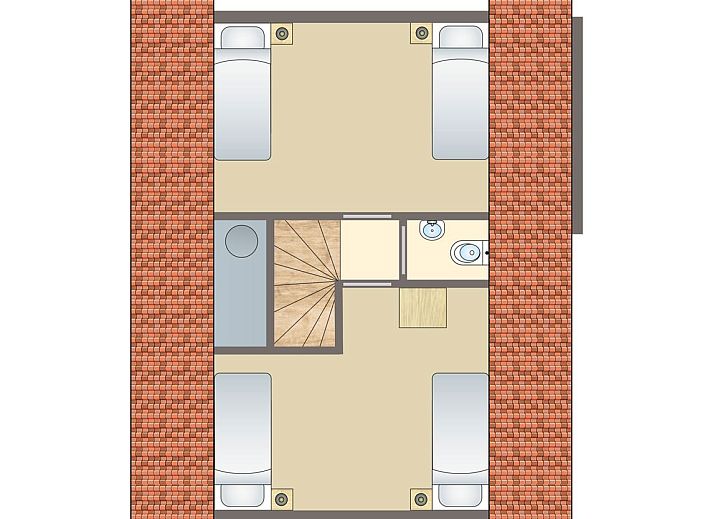 Unterkunft 295010 - Bungalow Achterhoek - Stroombroek | 6-persoons hondenbungalow | 6CD