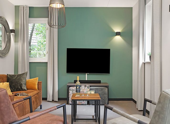 Buitenzijde van de Stroombroek 4-persoons wellnessbungalow in Braamt, gelegen in het groene Achterhoek, Gelderland.