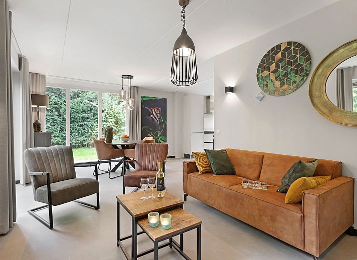 Buitenzijde van de Stroombroek 4-persoons wellnessbungalow in Braamt, gelegen in het groene Achterhoek, Gelderland.