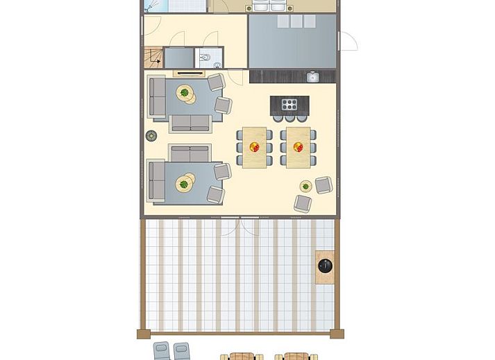 Verblijf 295013 - Bungalow Achterhoek - Stroombroek | 12-persoons woning culinair | 12ELF