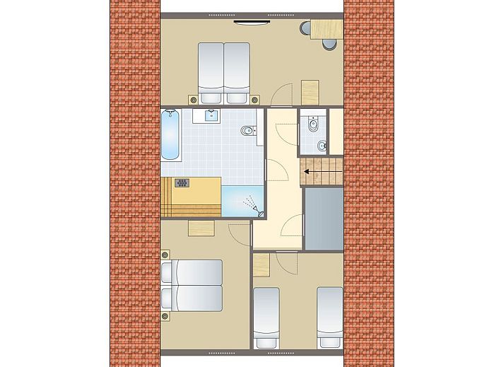 Verblijf 295030 - Bungalow Achterhoek - Stroombroek | 8-persoons woning | 8L