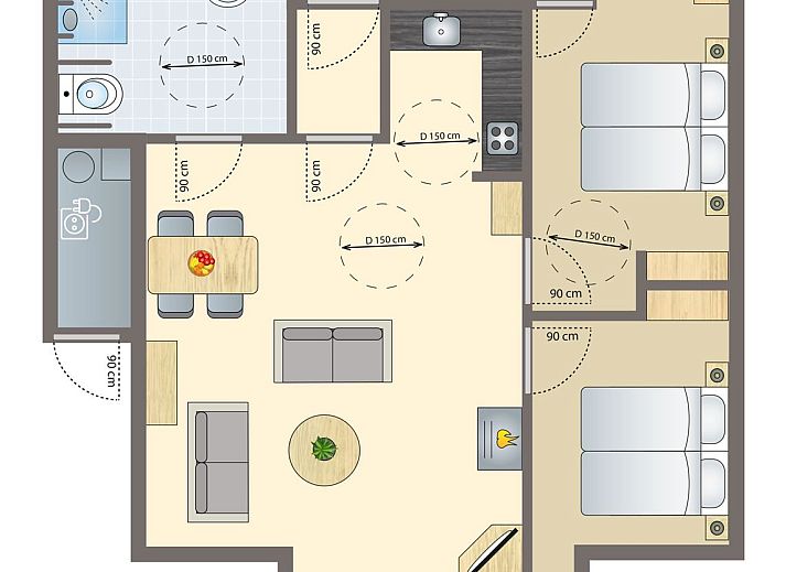 Verblijf 295031 - Bungalow Achterhoek - Stroombroek | 4-persoons bungalow - Extra toegankelijk | 4BT