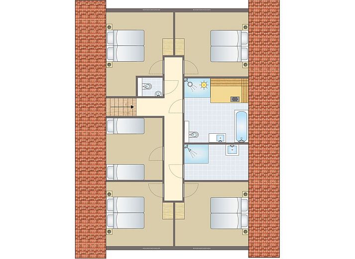 Verblijf 295032 - Bungalow Achterhoek - Stroombroek | 12-persoons woning | 12ELW