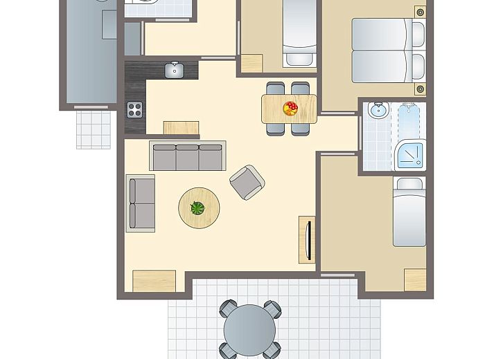 Verblijf 295033 - Bungalow Achterhoek - Stroombroek | 4-persoons bungalow | 4C2