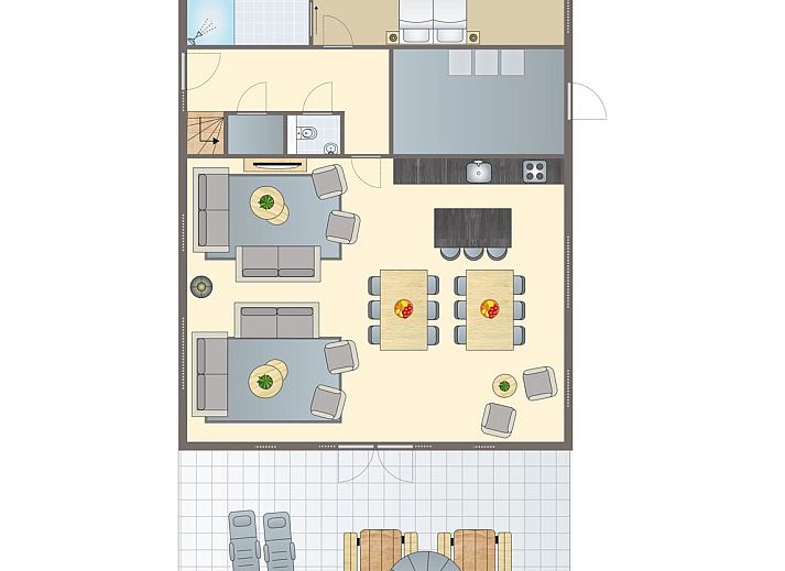 Unterkunft 295039 - Bungalow Achterhoek - Stroombroek | 12-persoons woning | 12L