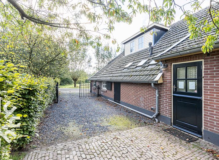 Luchtfoto van vakantiehuis DG486 in het groene landschap van Gaanderen, Achterhoek.