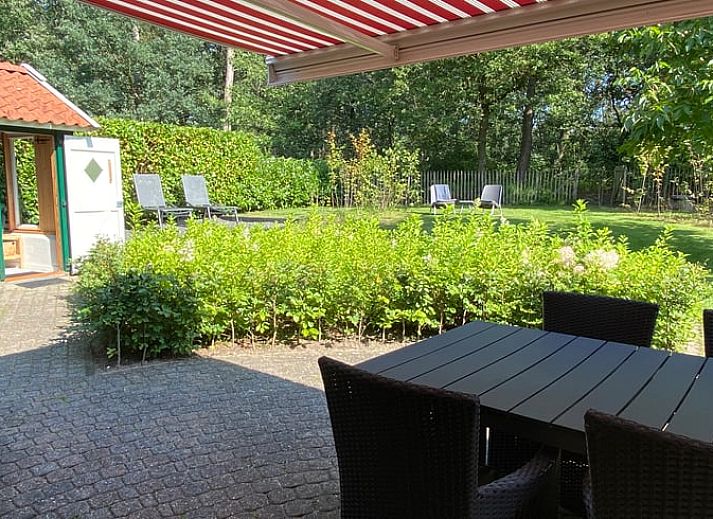 Flowery garden at cottage in Lievelde, Achterhoek, ideal for relaxation.
