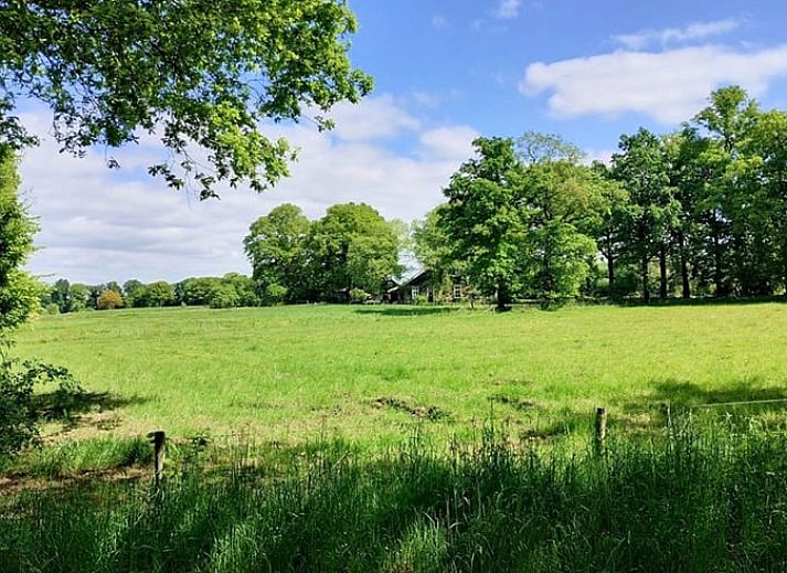 Cozy living room of cottage in Winterswijk Kotten, equipped with modern conveniences in Gelderland.