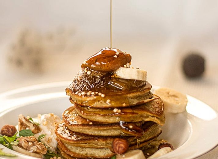 Komfortable Sitzecke im Ferienhaus in Megchelen, Achterhoek, Gelderland, mit heller und gemuetlicher Einrichtung.