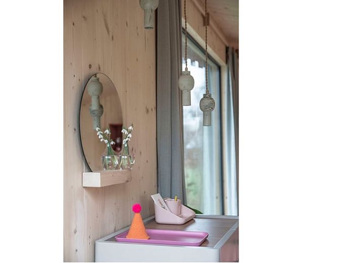 Das Ferienhaus in Megchelen, Achterhoek bietet einen erholsamen Aufenthalt mit einer Terrasse inmitten der Natur in Gelderland.