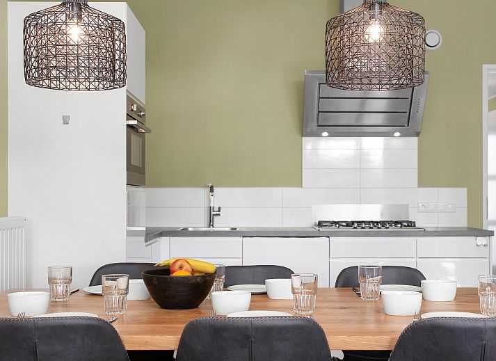 Bright living room of De Vlinderhoeve in Kring van Dorth, Achterhoek, Gelderland.