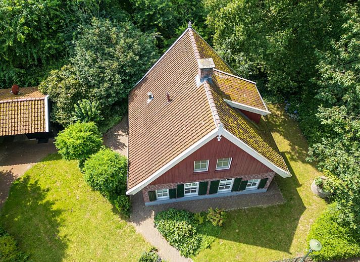 Charmantes Ferienhaus De Spil in Winterswijk Meddo, umgeben von gruener Natur in Achterhoek, Gelderland.
