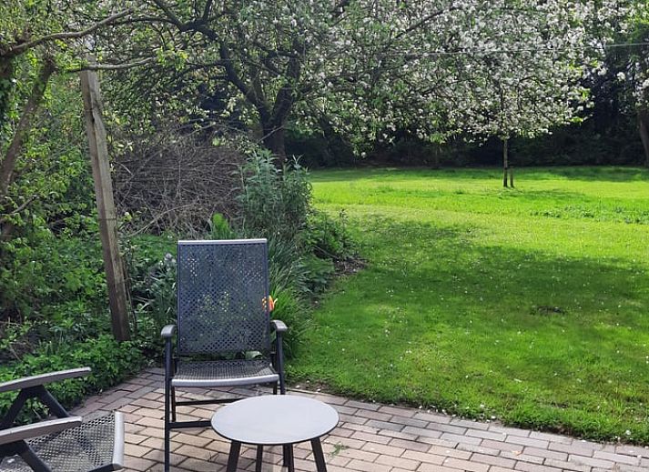 Modern kitchen in Holiday cottage in Voorst, Achterhoek, with fireplace.