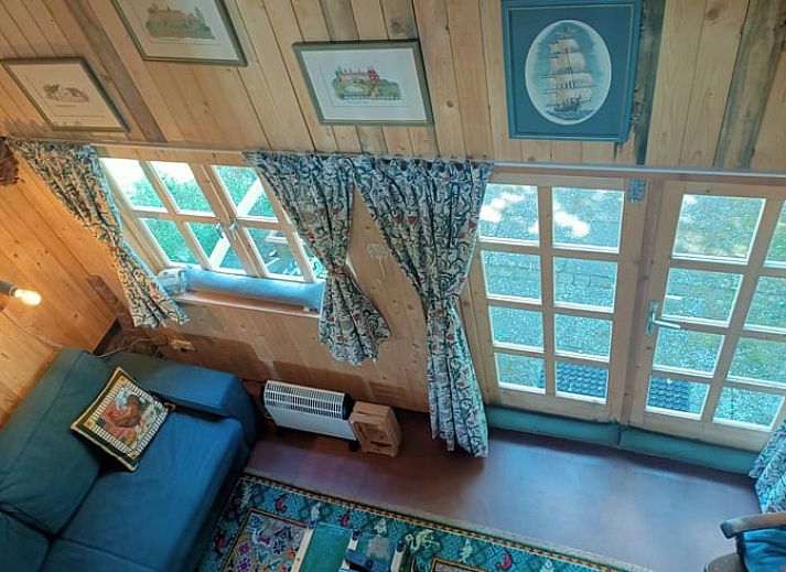 Charmantes Ferienhaus in Winterswijk Corle, Achterhoek, Gelderland, mit laendlicher Atmosphaere und rustikaler Veranda.