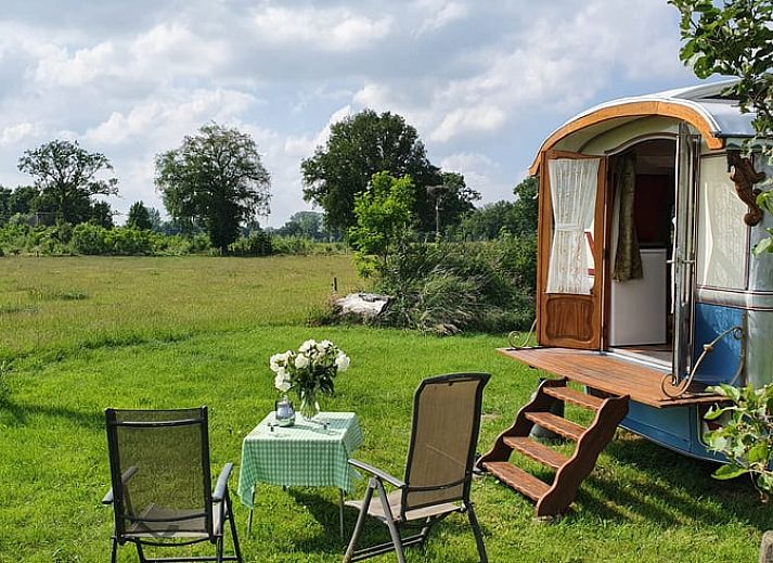Geniet van het buitenleven bij Vakantiehuis in Empe met een charmante glamping lodge in de Gelderse vallei, Gelderland.