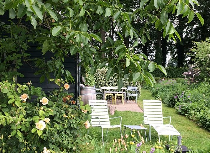 Gemuetliche Kueche im Ferienhaus in Voorstonden, Gemeinde Brummen, Gelderse Vallei, mit authentischem Herd und laendlicher Atmosphaere, Ferienhaus in Gelderland.