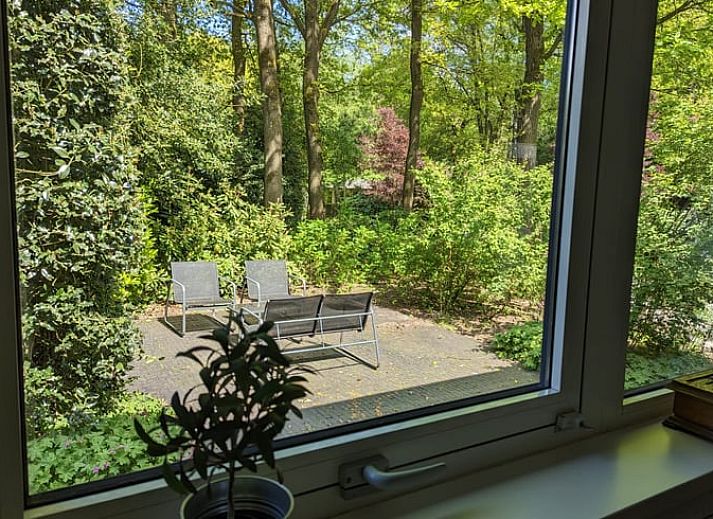 Das Ferienhaus in Beekbergen, ein Ferienhaus in der Region Veluwe in Gelderland, bietet eine ruhige, waldreiche Umgebung mit moderner Architektur und rustikalem Charme.