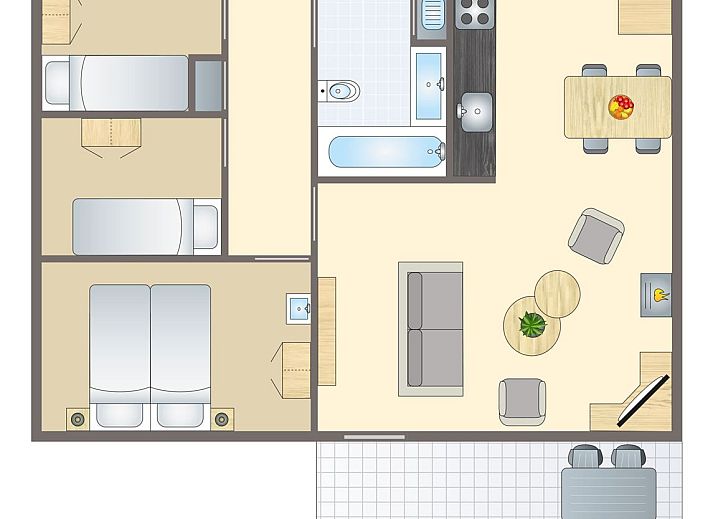 Unterkunft 3201187 - Bungalow Veluwe - Heideheuvel | 4-persoons bungalow | 4C2