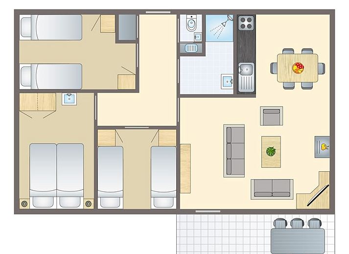 Guest house 320161 - Bungalow Veluwe - Heideheuvel | 6-persoons hondenbungalow | 6CD