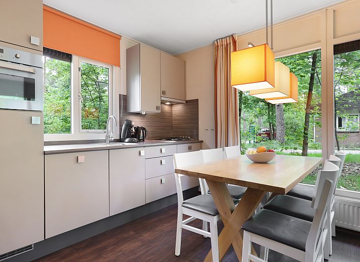 Heideheuvel 6-Personen-Bungalow Beekbergen Veluwe umgeben von gruener Natur