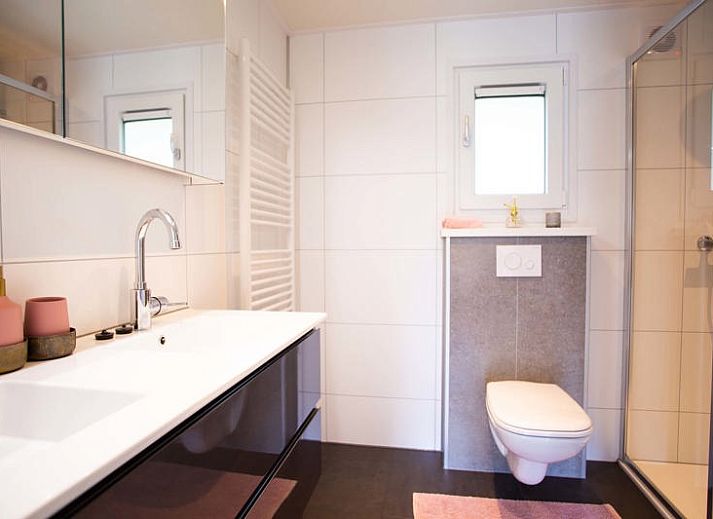 Leijhoeve 6-person wellness vacation home in Beekbergen, Veluwe, Gelderland, with a terrace and surrounded by autumn colors.