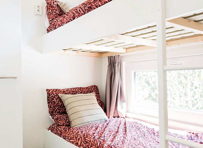 Modul Special 6 Personen Wellness in Beekbergen, Veluwe, Gelderland, Ferienhaus mit Terrasse und Whirlpool, umgeben von Natur.