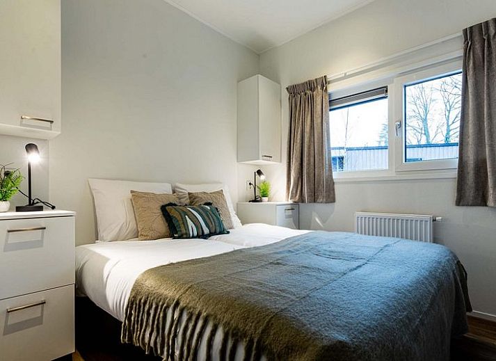 Modul Spezial 6 Personen Wellness in Ede, Veluwe mit Whirlpool und gruenem Garten.