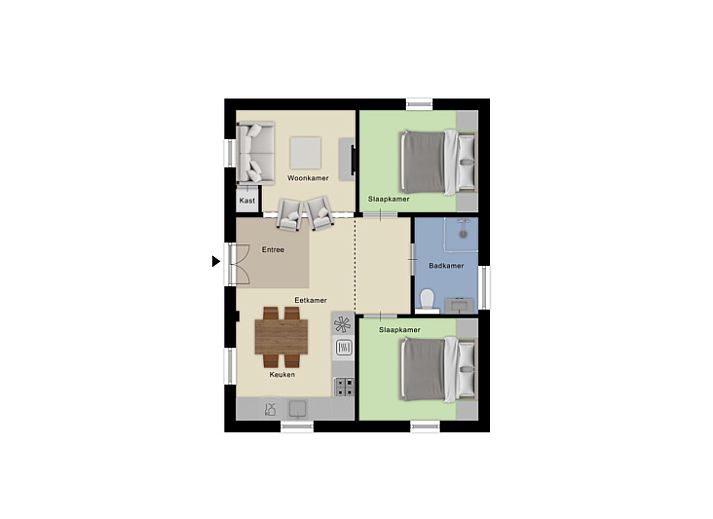 Guest house 3206182 - Holiday property Veluwe - Blokhut 4 personen