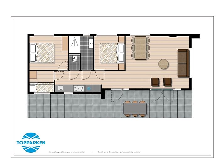 Guest house 3206194 - Holiday property Veluwe - Module Special 6 personen Wellness (Hottub)