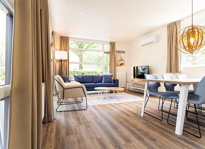 Plattegrond van Module Special 4 personen Wellness vakantiehuis in Ede, Gelderland met moderne indeling.