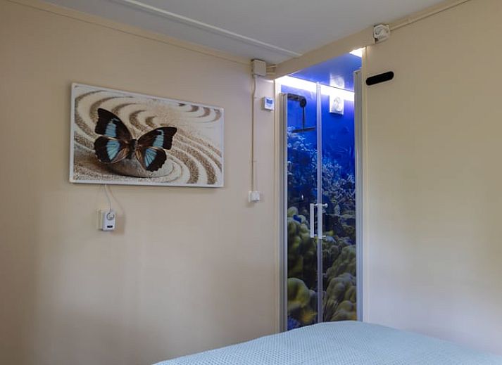 Spacious living room in Holiday Home in Emst, Veluwe, with lots of natural light.