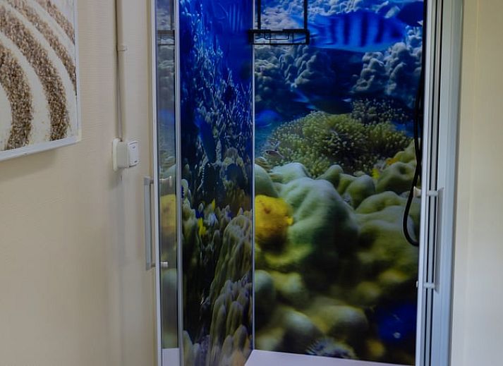Spacious living room in Holiday Home in Emst, Veluwe, with lots of natural light.