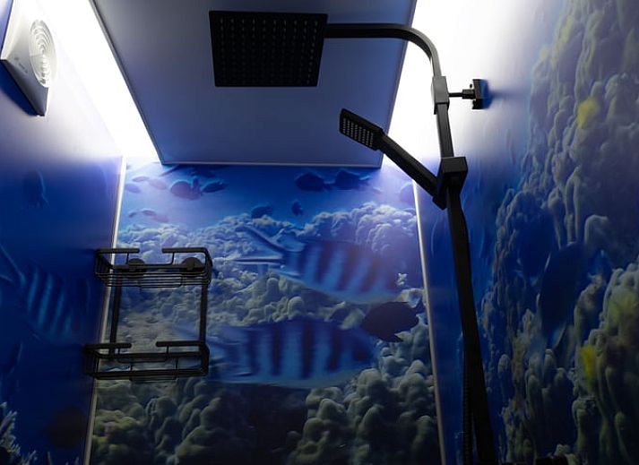 Spacious living room in Holiday Home in Emst, Veluwe, with lots of natural light.