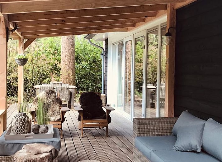 Gemuetliches Ferienhaus Cottage in Emst mit Veranda in Veluwe, Gelderland.