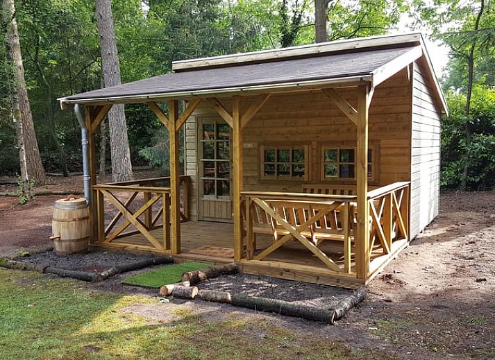 Cozy terrace at Holiday home in Emst, ideal for relaxation in Gelderland.