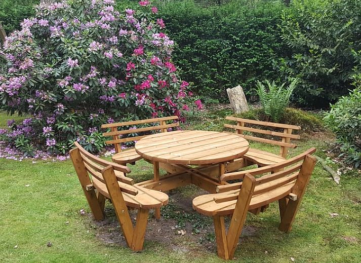 Cozy terrace at Holiday home in Emst, ideal for relaxation in Gelderland.