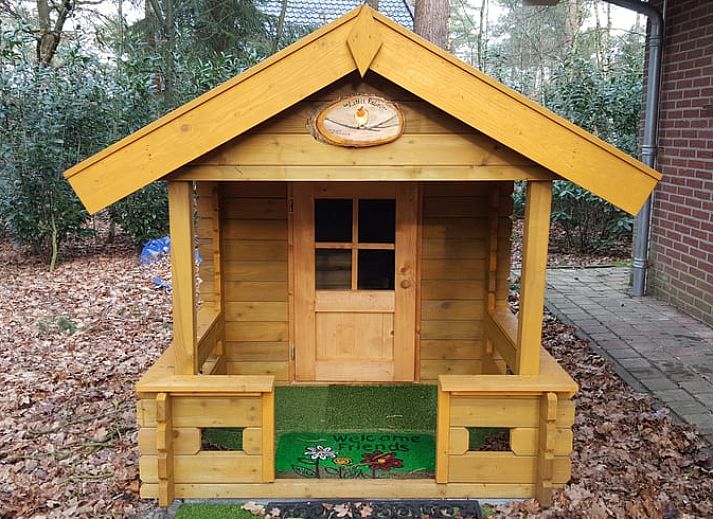 Cozy terrace at Holiday home in Emst, ideal for relaxation in Gelderland.