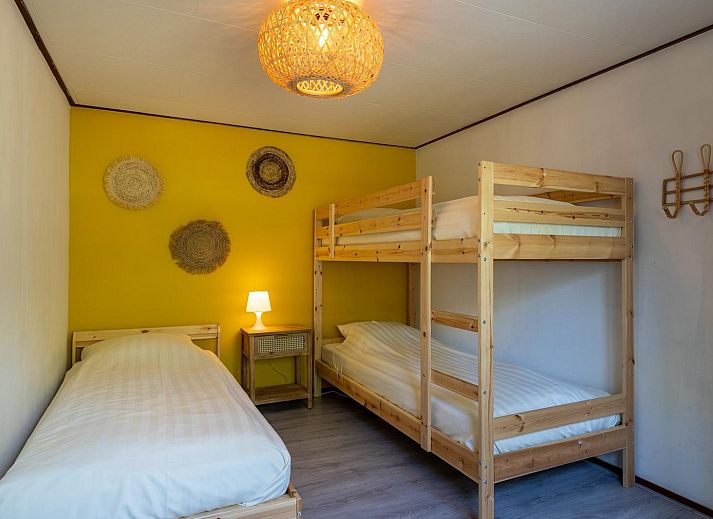 Cozy indoor area of Heath Lodge in Harderwijk, Veluwe.