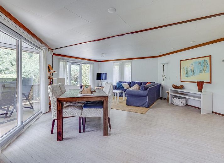 Terrace of Veluwe Lodge vacation home in Harderwijk, Veluwe surrounded by trees