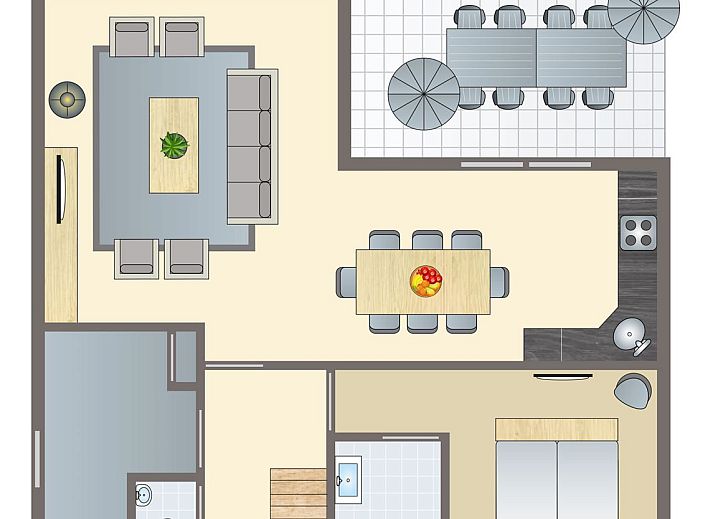 Unterkunft 3211121 - Bungalow Veluwe - Miggelenberg | 8-persoons bungalow | 8L