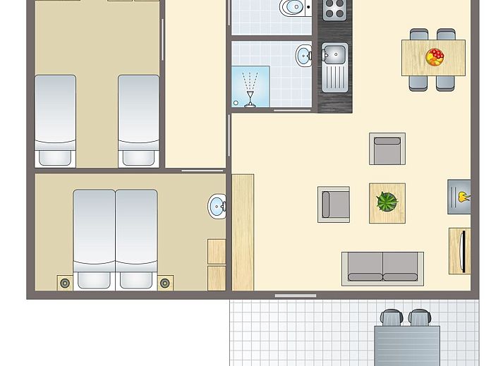 Unterkunft 3211129 - Bungalow Veluwe - Miggelenberg | 4-persoons hondenbungalow | 4CD