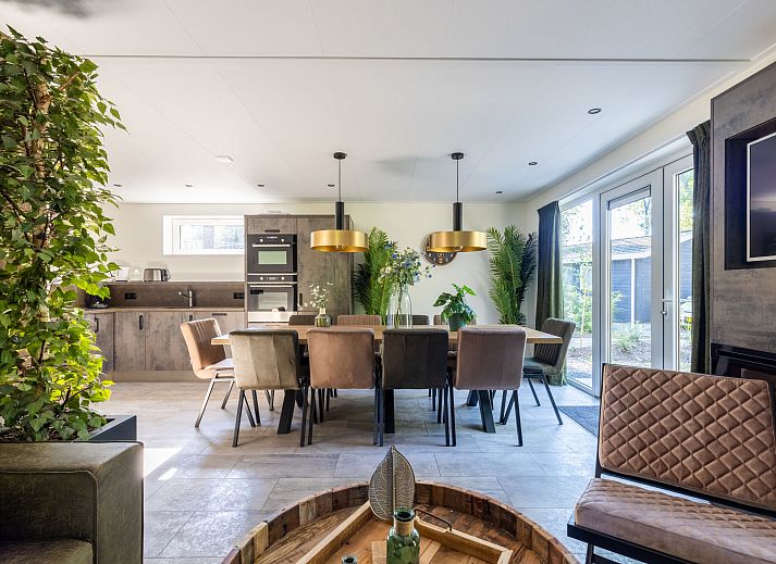 Vakantiehuis Veluwe in Hoenderloo, Gelderland, met moderne architectuur en ruim terras.