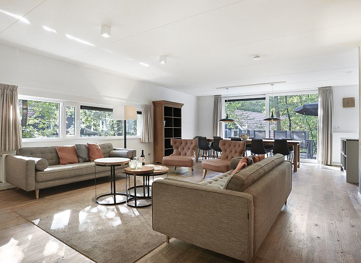 Private Sauna im Bungalow Miggelenberg, Hoenderloo, Veluwe fuer ultimative Entspannung.