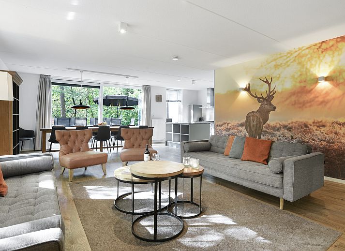 Private Sauna im Bungalow Miggelenberg, Hoenderloo, Veluwe fuer ultimative Entspannung.