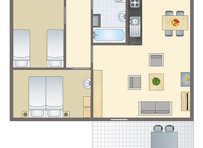 Guest house 321174 - Bungalow Veluwe - Miggelenberg | 4-persoons bungalow | 4C