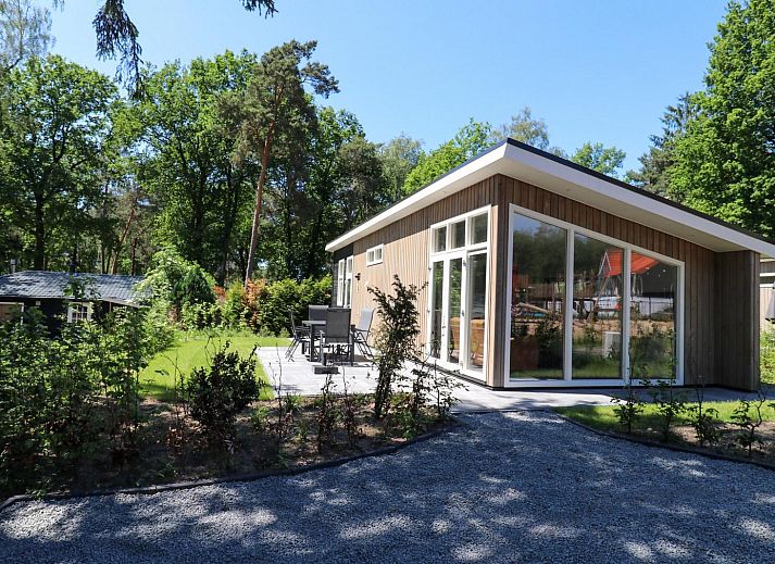 Vacation home Heidehoeve comfort in Hoenderloo with beautiful terrace surrounded by nature on the Veluwe, Gelderland.